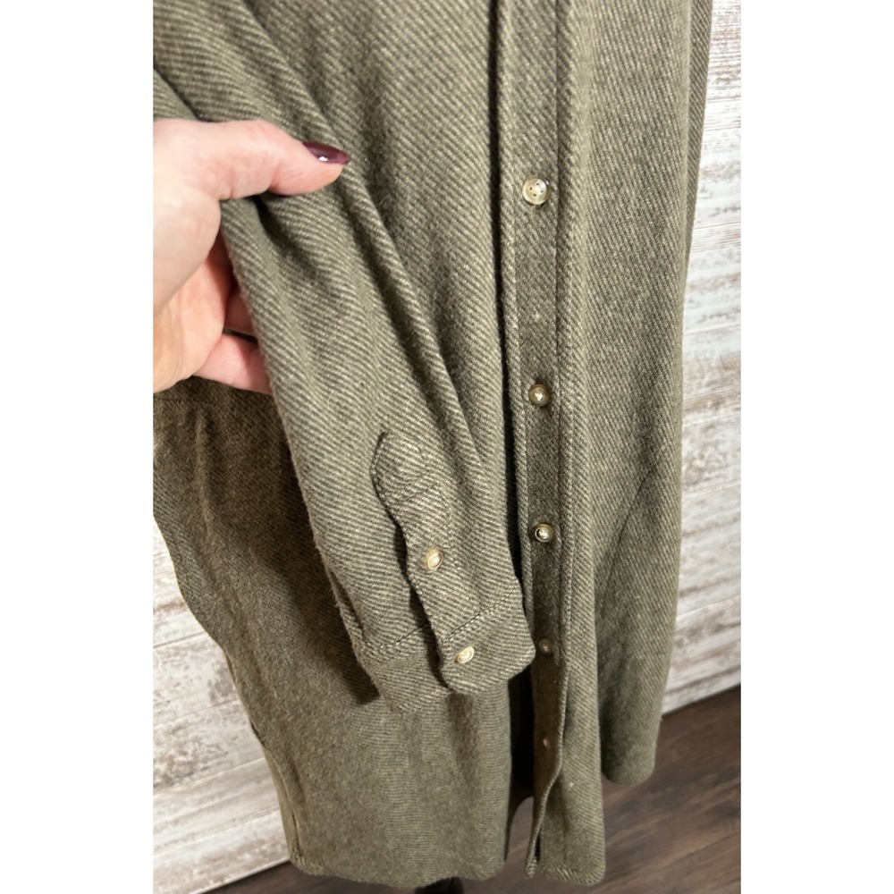 Faherty Dress Legend Sweater Dress Green Mini Minimalist Casual Size XS - Picture 3 of 5